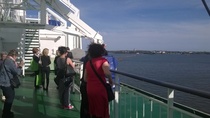 Laivalla matkalla Tukolmaan. On the ship to Stockholm.
Kuva/Photo: Ritva Ala-Louko